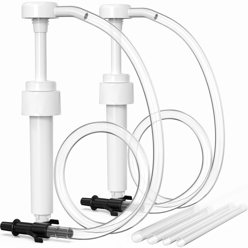 2 Pack Fluid Pump, Fluid Pump for Standard Quart Bottles，10cc Per Pump Stroke...