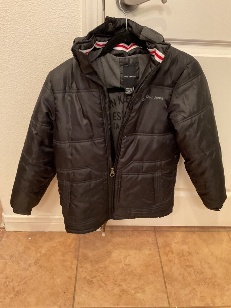 Calvin Klein Boy’s Black Winter Jacket Size Medium (10-12)