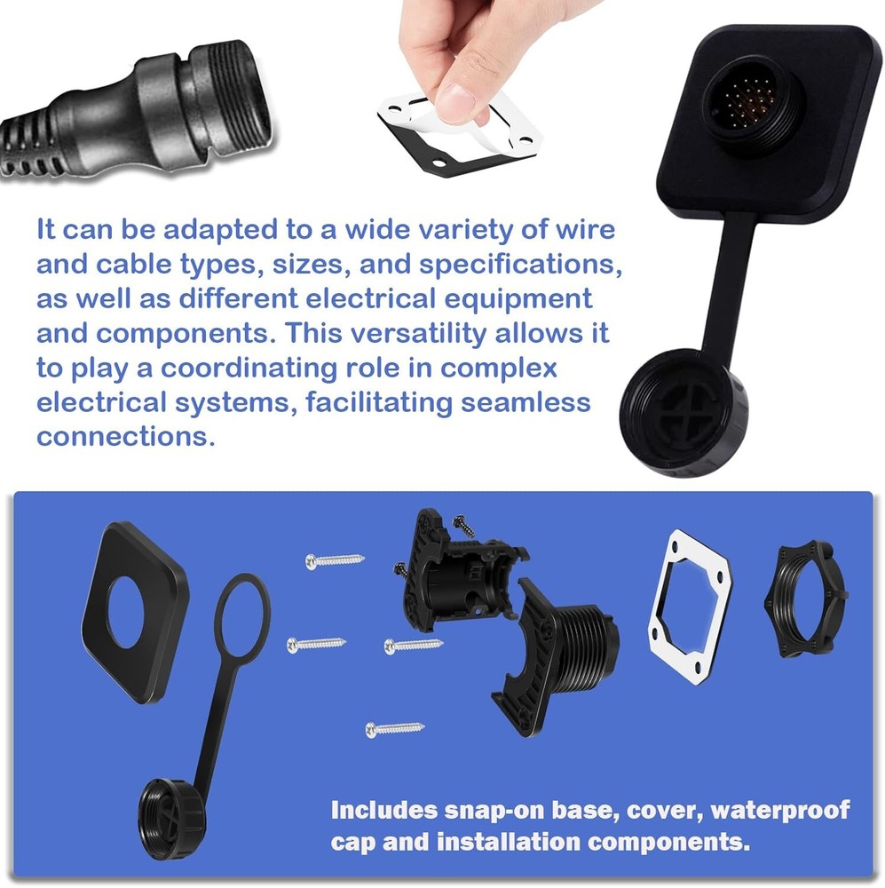 Bulkhead Connector Kit is a Connection Solution for Penetrate Panel or Bulkheads