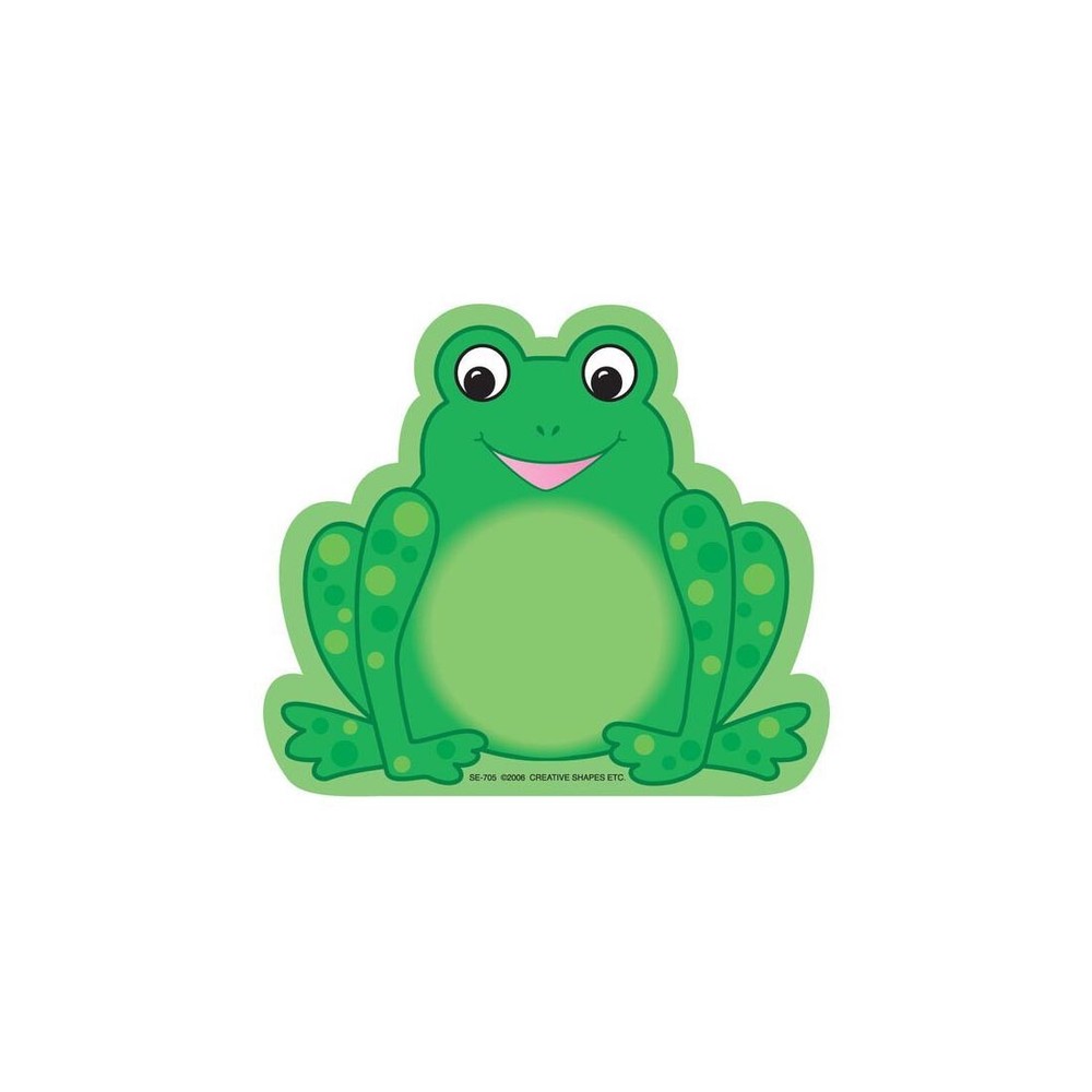 Creative Shapes Notepad Frog Mini