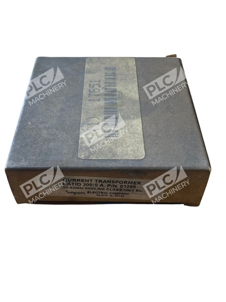 01299 - Simpson Electric - 200:5A Donut Current Transformer