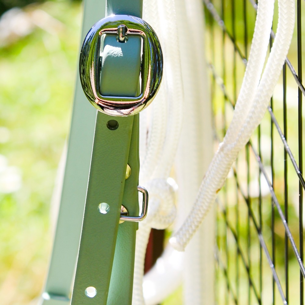 Sage Green Biothane Loping / Hackamore Bridle