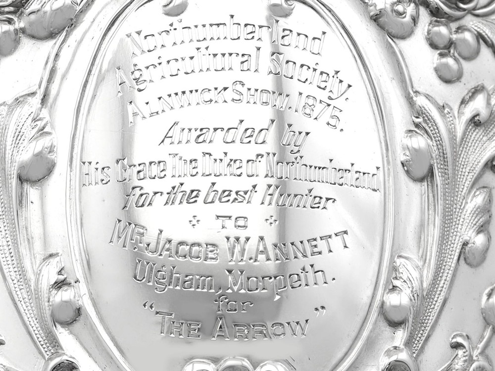 Sterling Silver Presentation Cup Antique Victorian (1873)