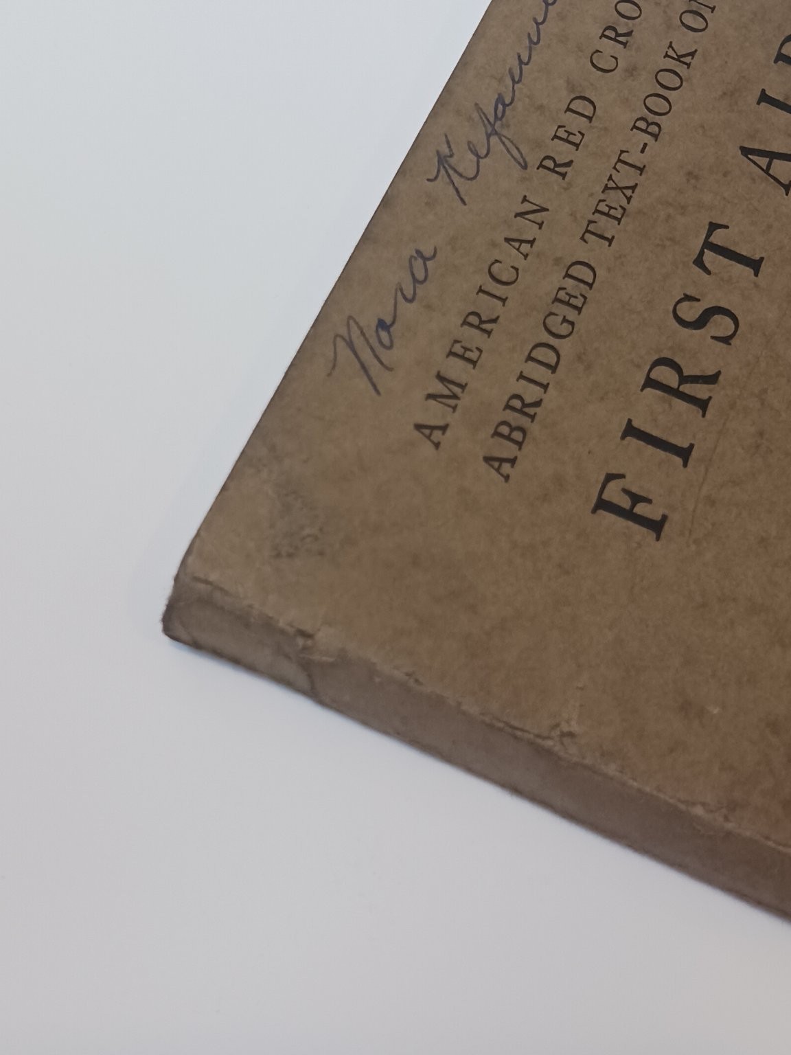 1925 American Red Cross First Aid Abridged Textbook Manual Third Edition