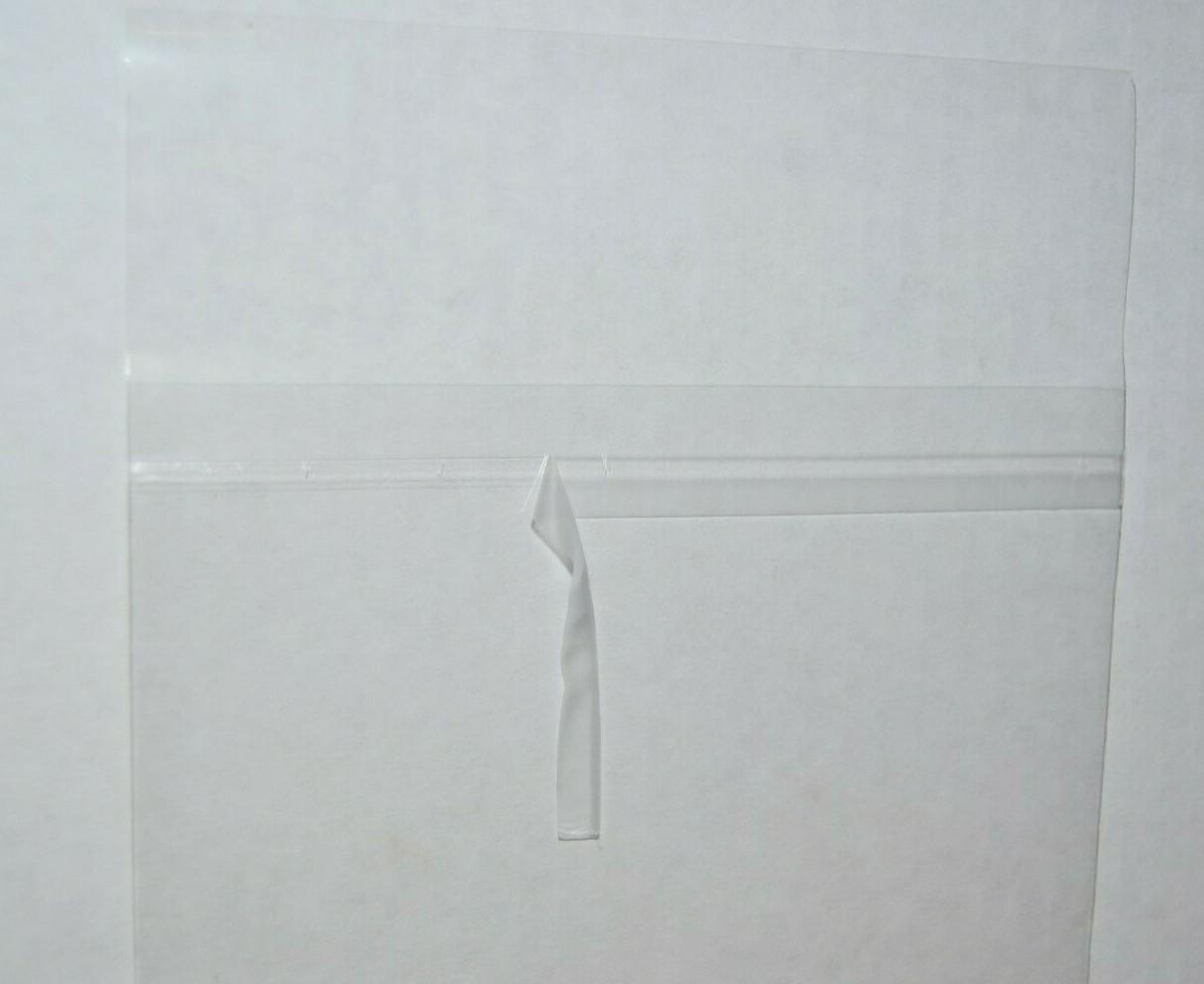 100 CD DVD Disc Cases 14mm Resealable Plastic Bags Wrap Sleeves Xbox Wii PS2