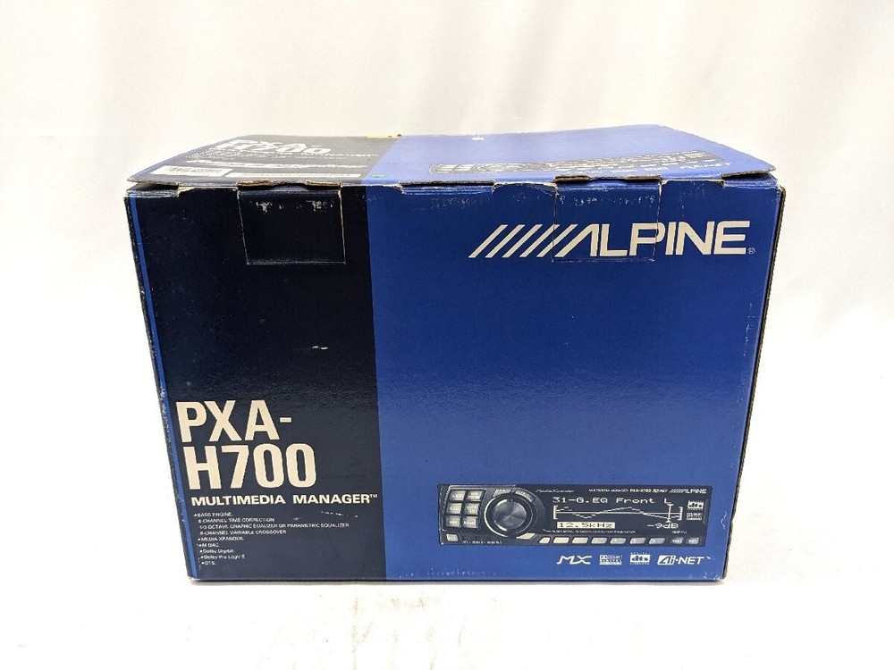ALPINE PXA-H700 Processor Multimedia Manager Car Audio With BOX