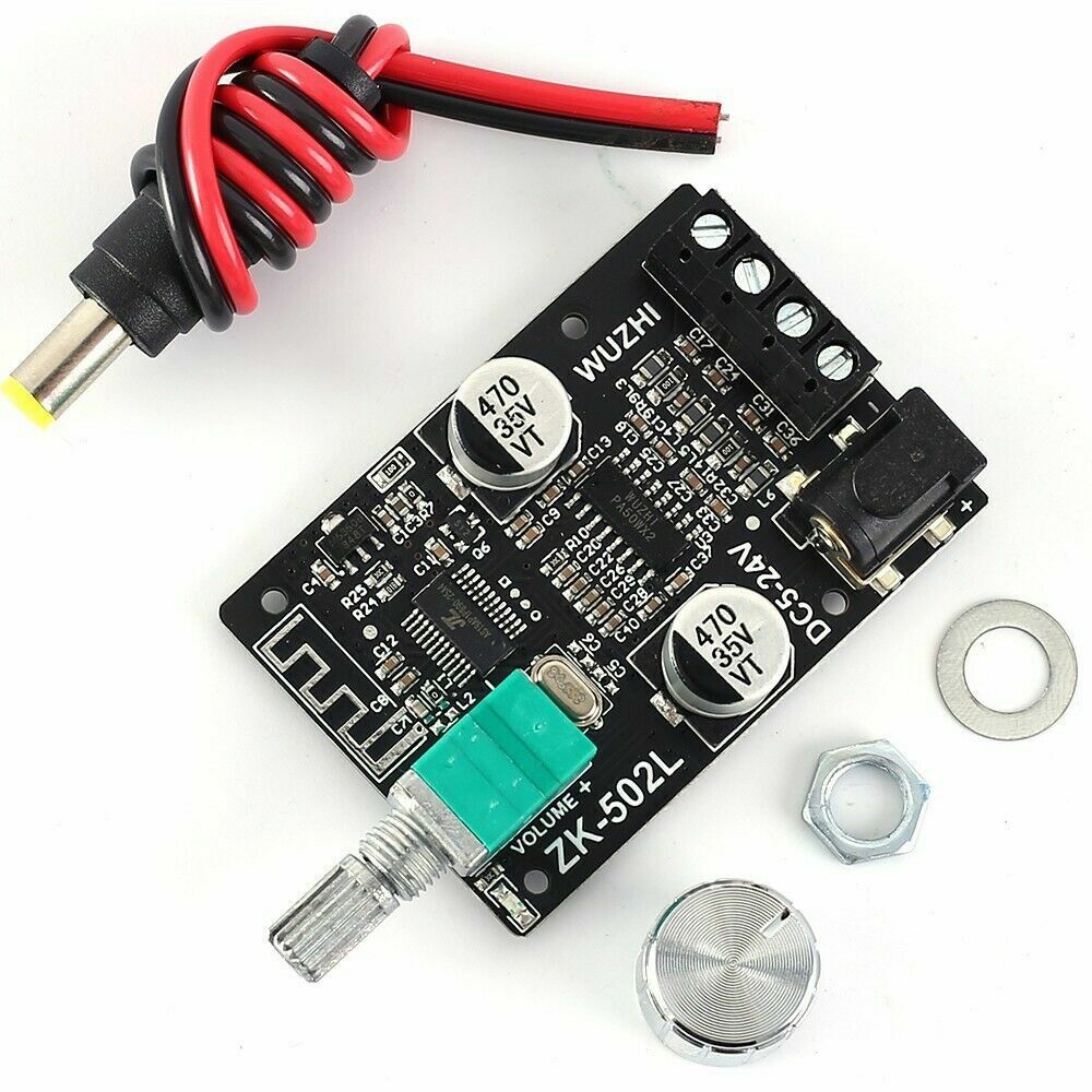 Bluetooth 5.0 Audio Stereo Module Digital Amplifier Board Module 50W+50W + Shell
