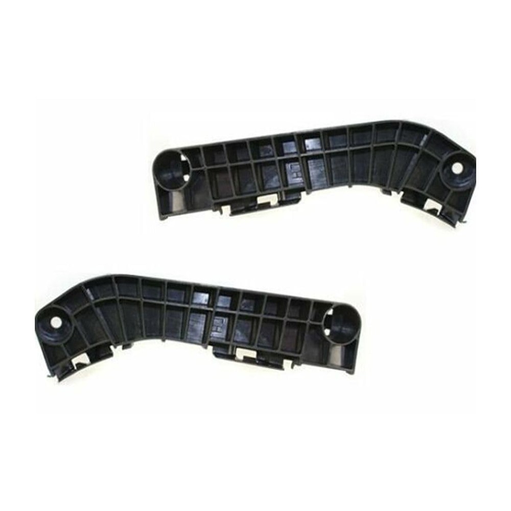 Front Bumper Cover Plastic Support Brackets Set 2pcs Black for Camry 07-11