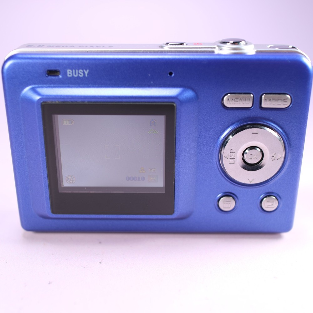 Technika JA550KB 5.0MP Compact Digital Camera Blue Tested