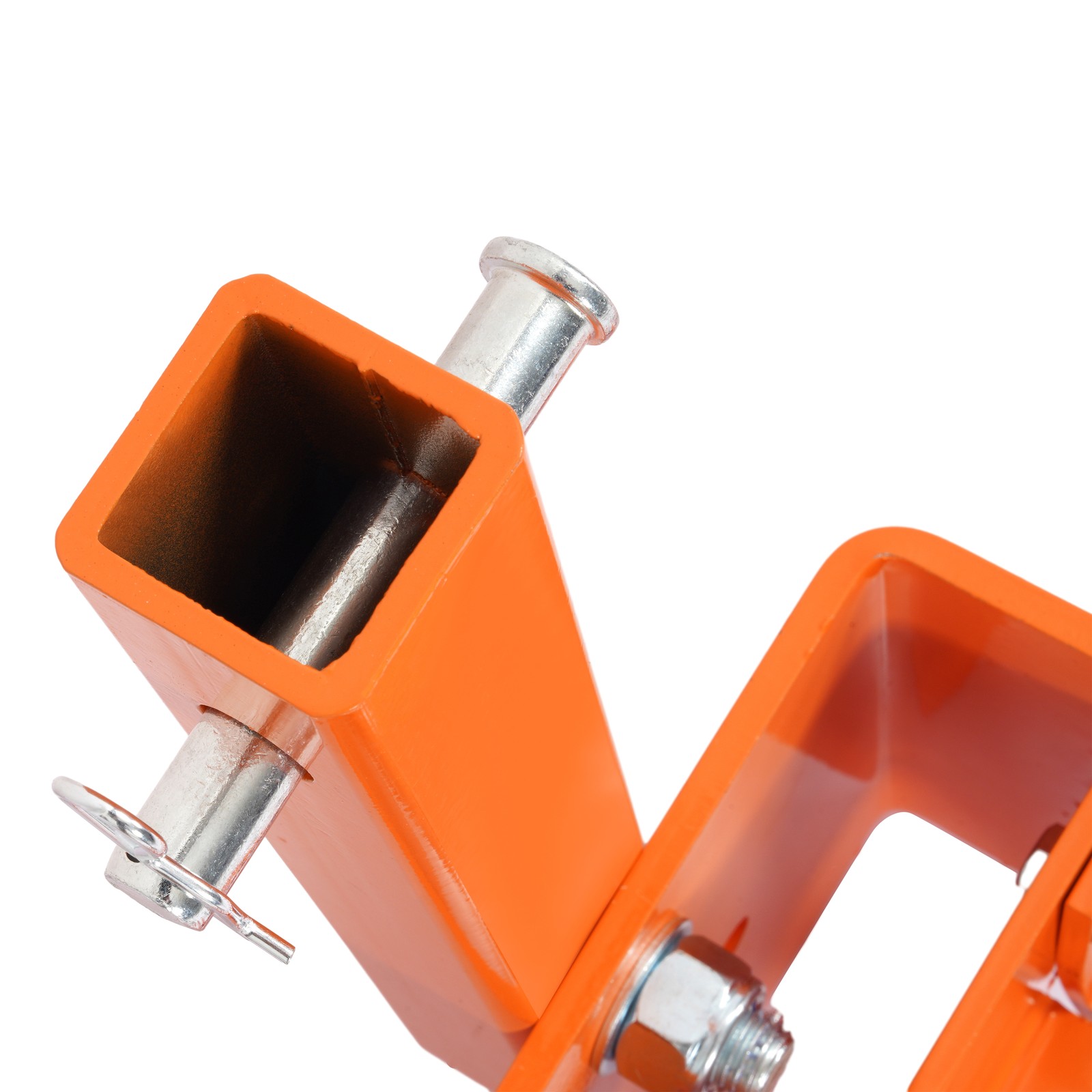 48" Landscape Rake Pine Straw Rake Rock Rake For 2" Receiver Tractor ATV/UTV