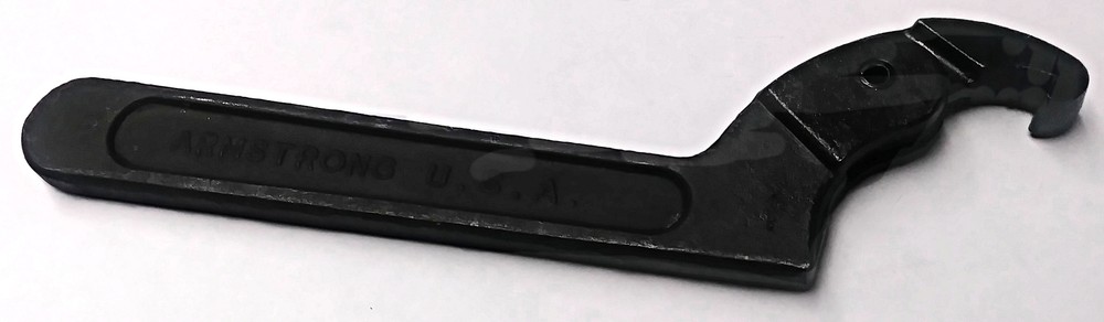 Armstrong 34-301 Adjustable Hook Spanner Wrench 3/4" - 2" USA