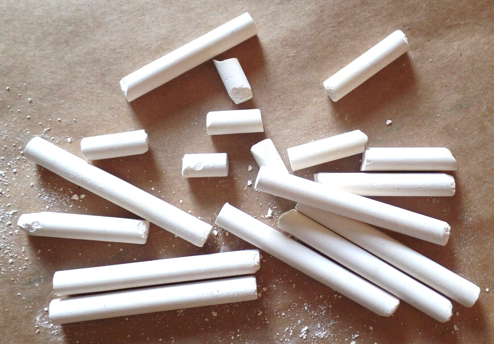 Vintage White Chalk Pieces