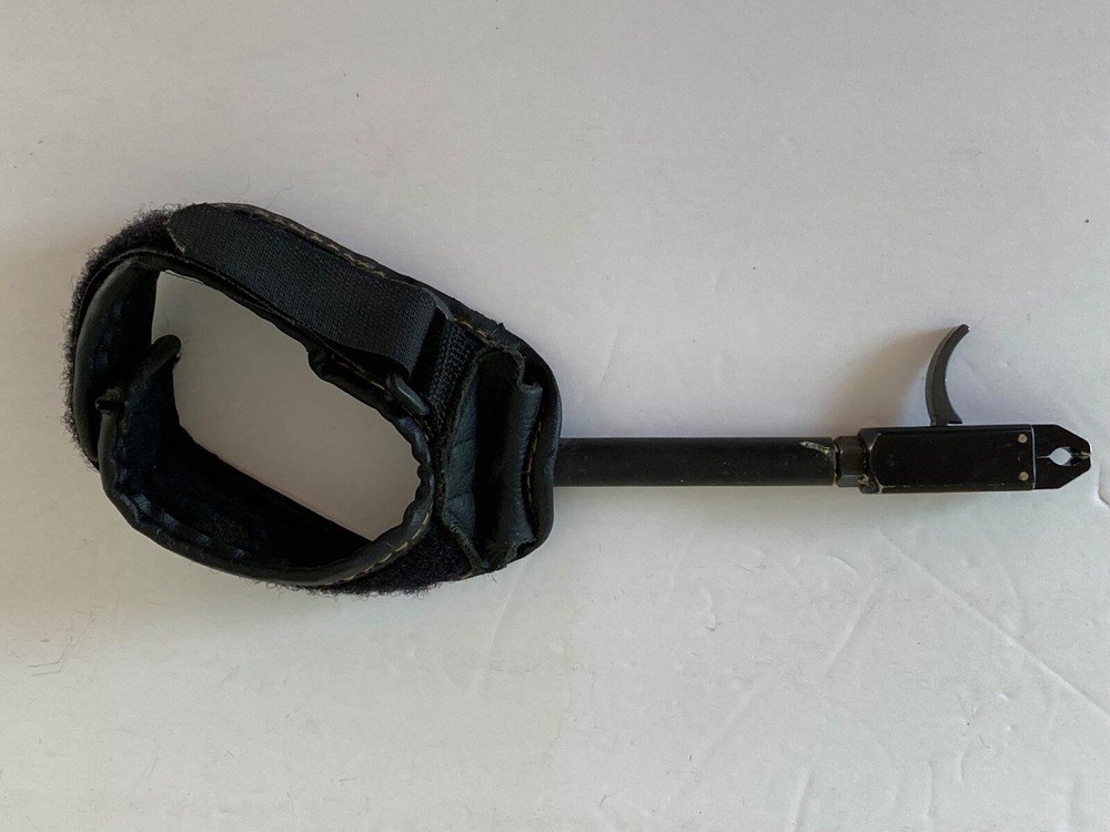 BOW RELEASE HUNTING Archery Release Pull Trigger Caliper VG WRIST BLACK UNBRAND