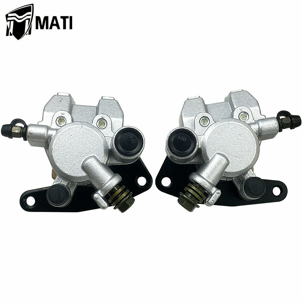 Front Brake Calipers & Pads for Honda Sportrax 400 TRX400EX TRX400X 1999-2014