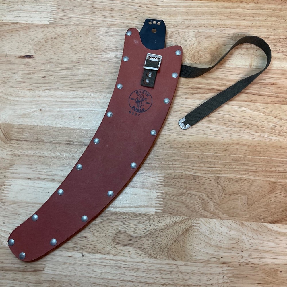 Used Klein 5507 Pruning Tool Sheath & Pruning Saw Blade