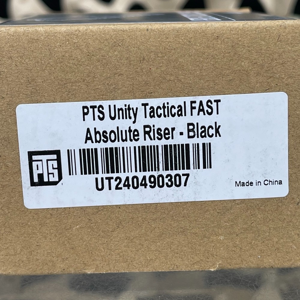 NEW PTS Unity Tactical FAST Absolute Optic Riser - Black