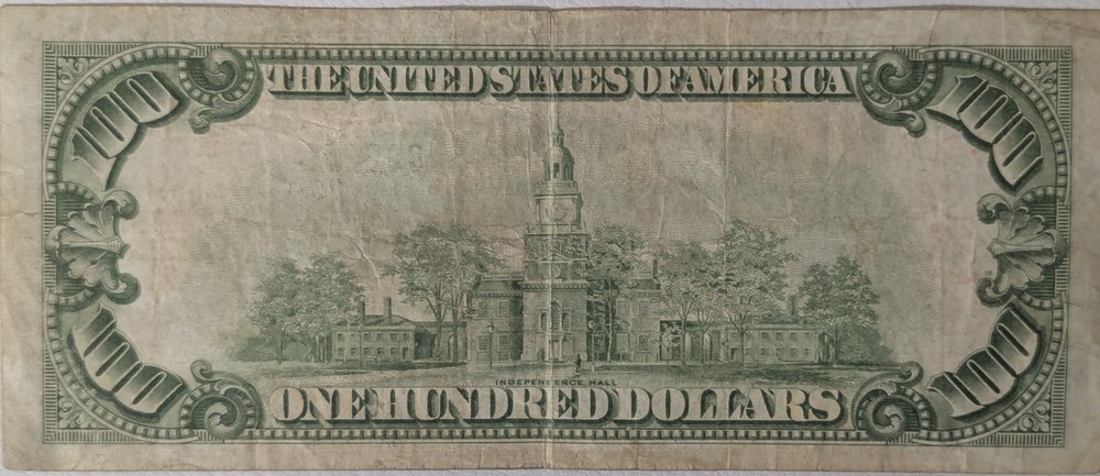 1928 A $100 Bill