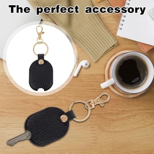 Leather Key Sleeve for Broken Key, Broken Car Key Loop Replacement Key Ring