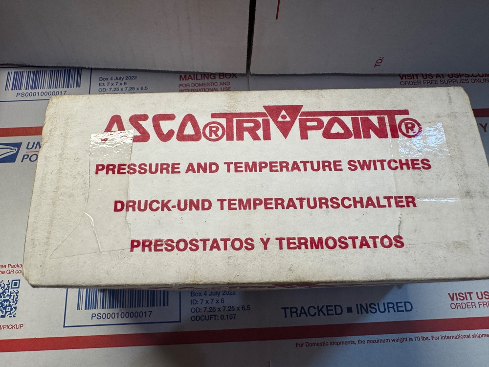 ASCO Pressure Switch - PC16A - New Open Box