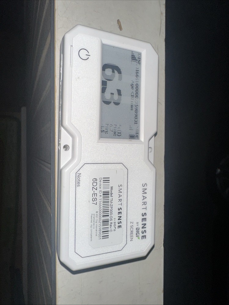 Smart Sense DIGI Temperature Controller Alert Z Screen Model DG-SCREEN REV A