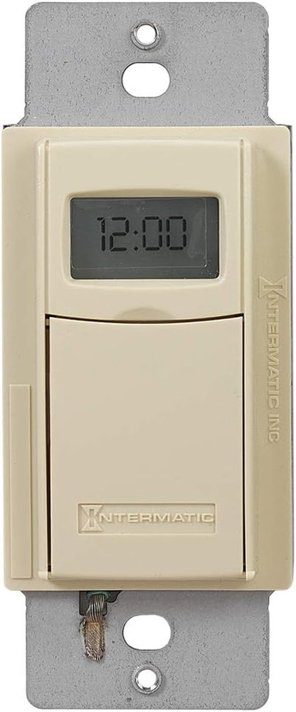 EI600C 7-Day Astronomic Timer Switch - Ivory, Single-Pole/3-Way