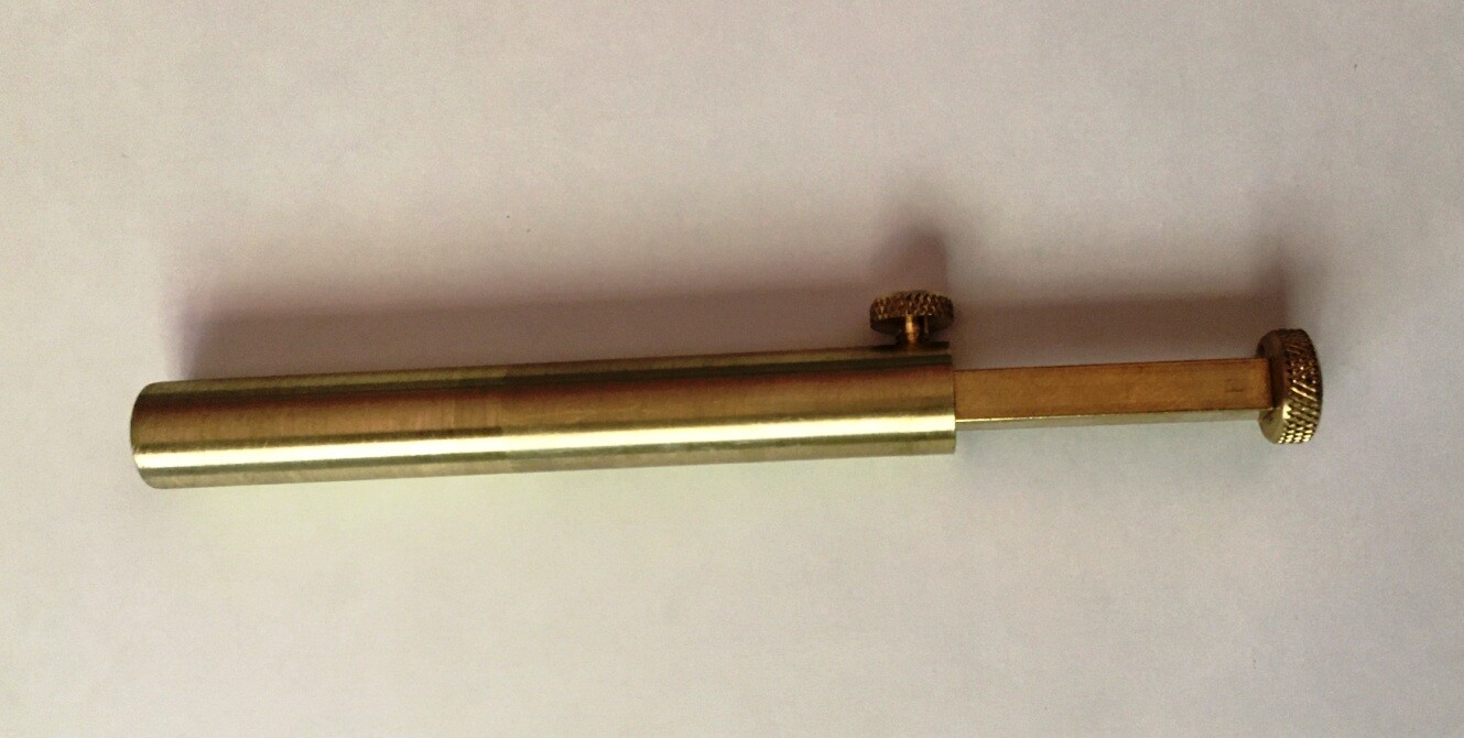 B-M Belding & Mull visible powder measure REPLACEMENT MEASURE TUBE