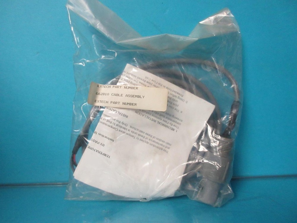 NEW EXTECH 66502B/662810 ELECTRODE PH PROCESS FOR SUBMERSIBLE KIT CABLE ASSEMBLY