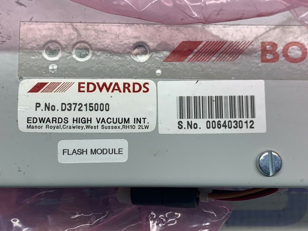 BOC Edwards D37215000 High Vacuum Flash Module Interface (top part)