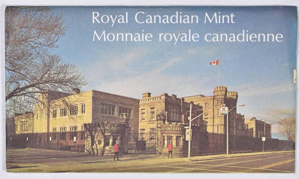 1974 Canada Uncirculated 6 Coin Mint Set With Envelope
