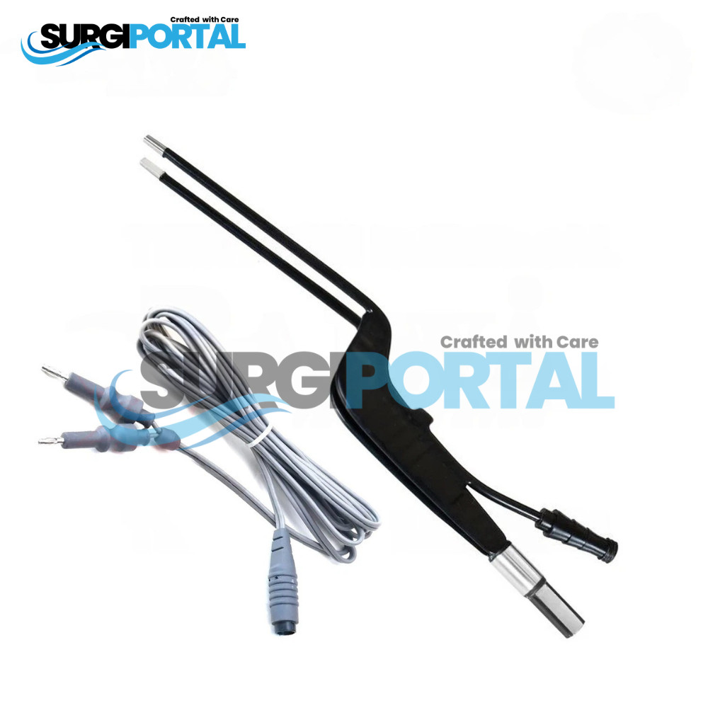 REUSABLE NON-STICK BAYONET SUCTION BIPOLAR FORCEPS 1PC