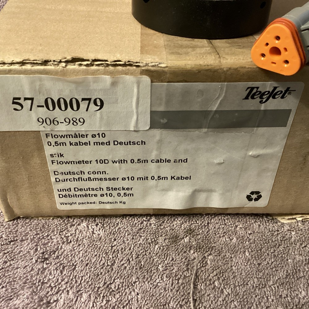 TeeJet Flowmeter…906-989…series D….NEW 🇺🇸