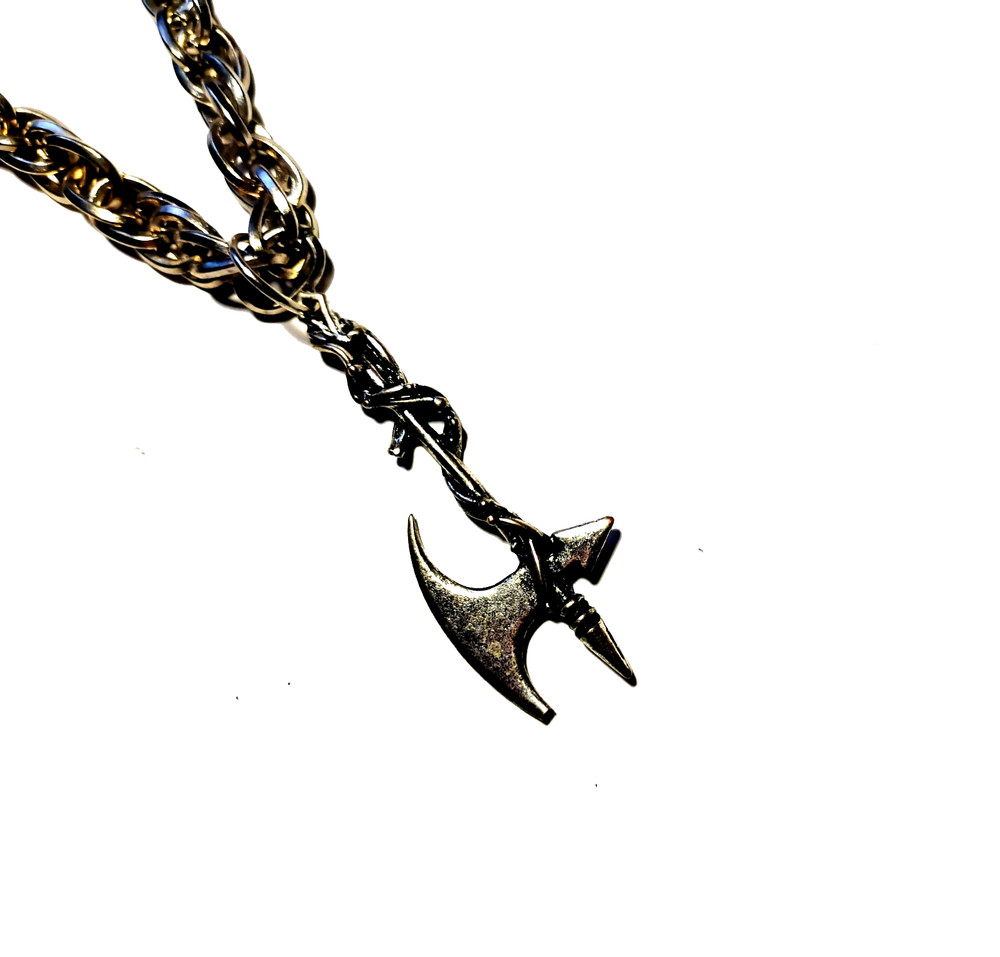 Haunted Ghost Necklace, The Lumberjack Ghost!