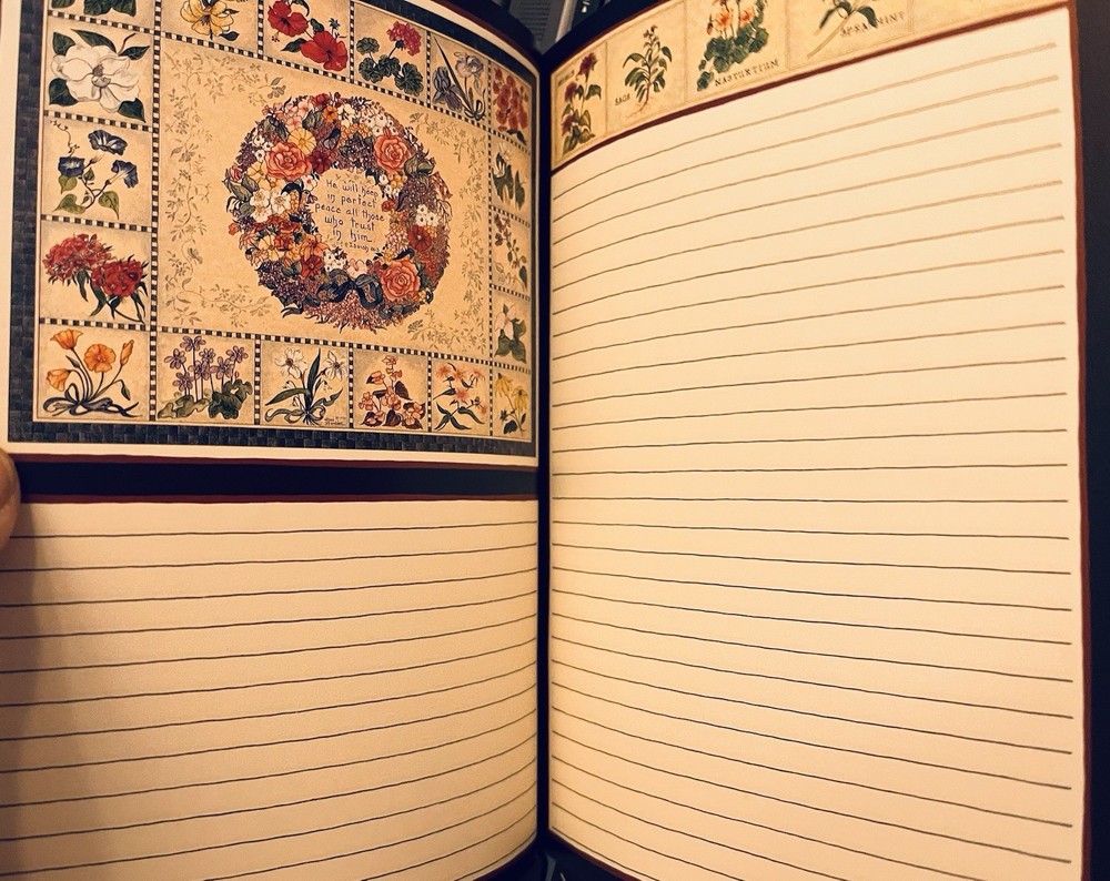 1994 Country Sampler Journal By Lang Graphics Featuring Ellen Stouffer Artwork