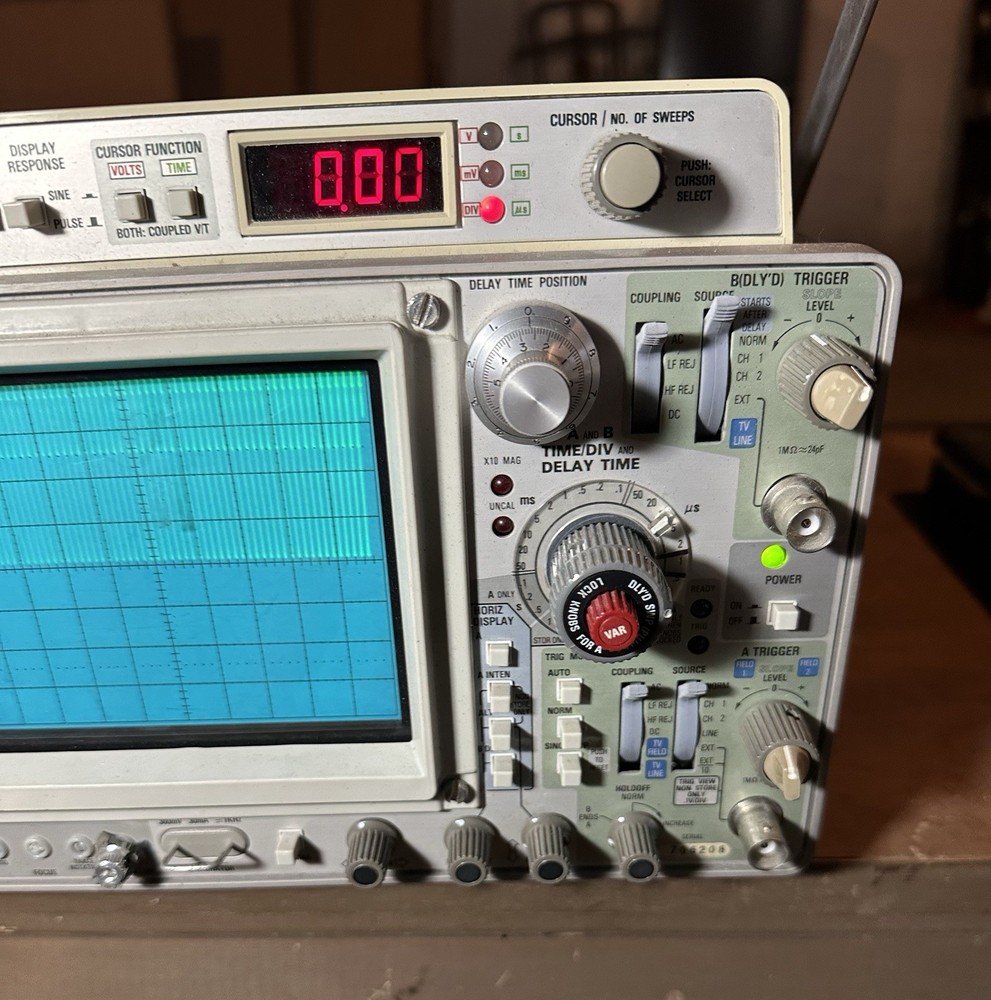Eight Electronic Engineering Testing Devices, HP, Tektronix, Kepco, Agilent