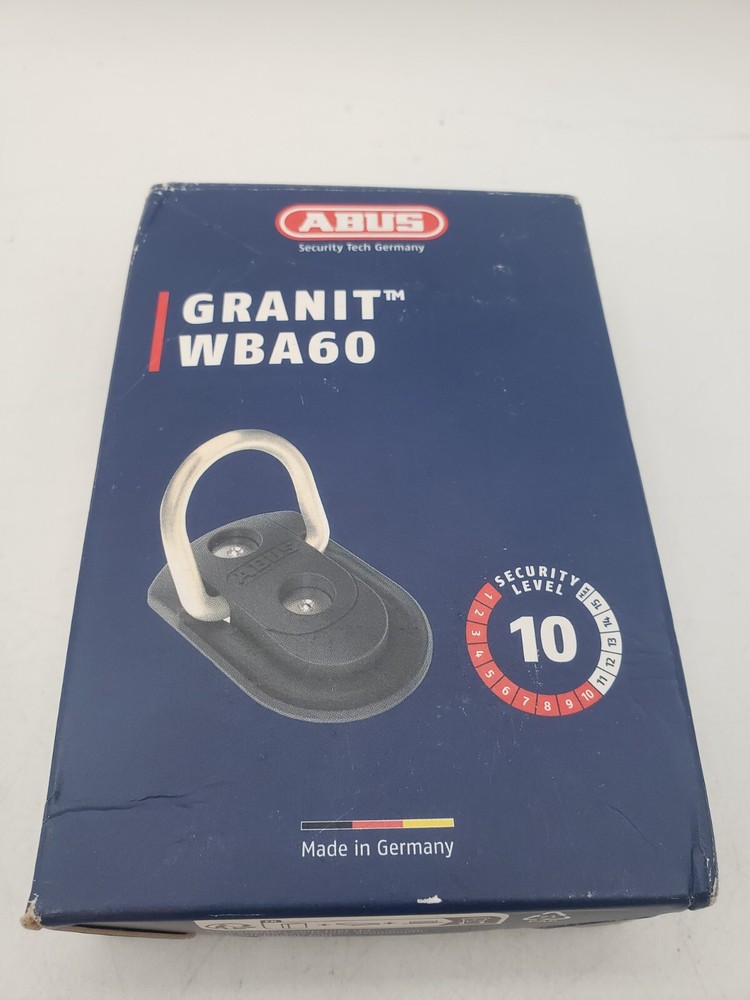 Abus Granit WBA 60 Wall/Floor Anchor for Bicycles - Black