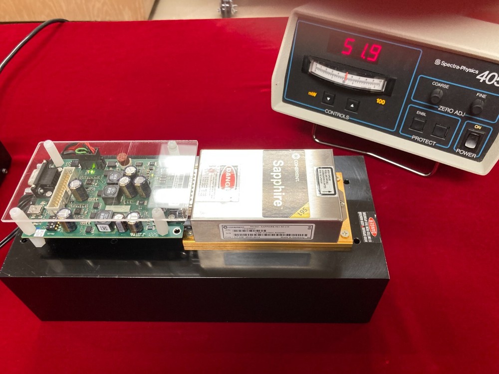 Single Frequency Coherent Sapphire 561-50 Laser Platform ! Kr+ Ion replacement!