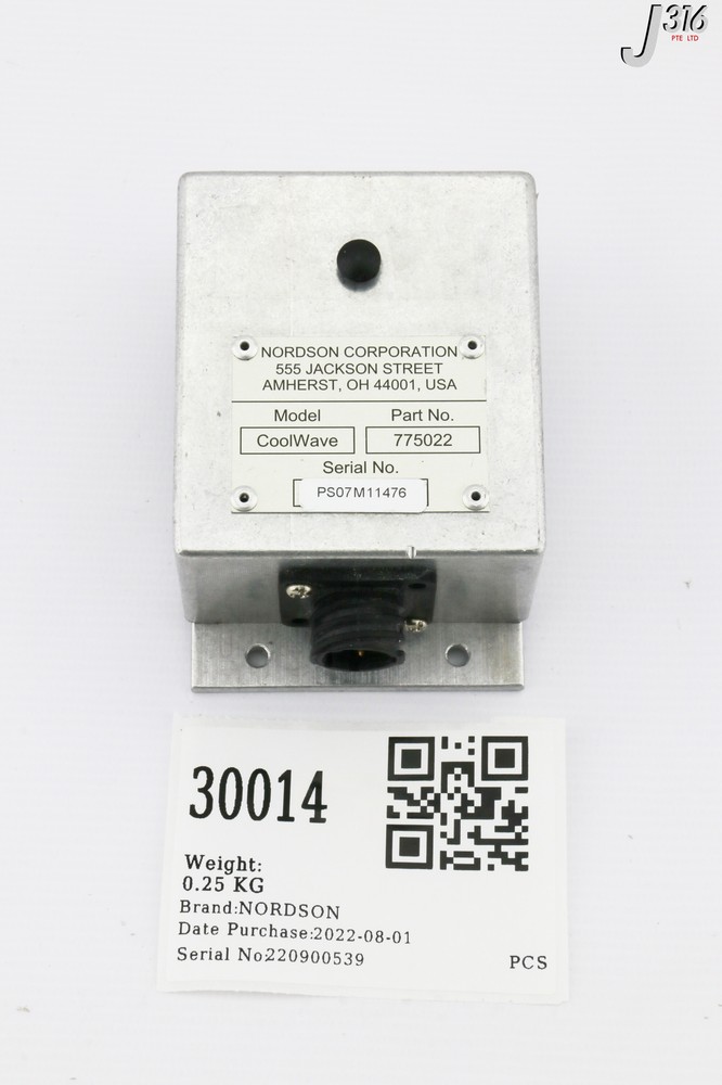 30014 NORDSON COOLWAVE, UV CURING SYSTEM 775022