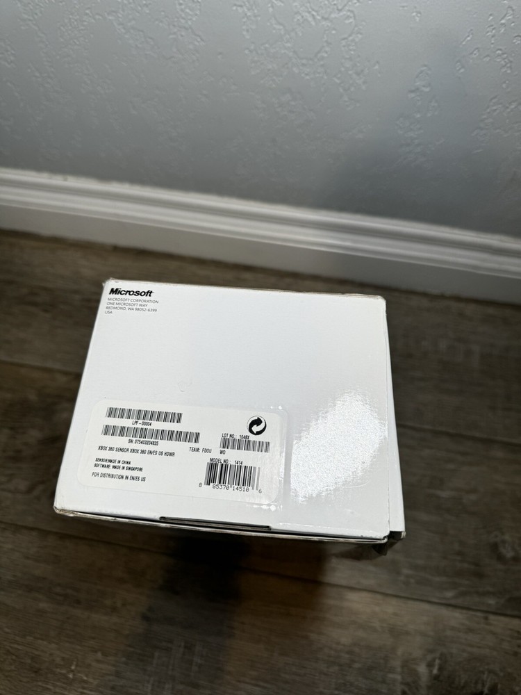 Official Microsoft Xbox 360 Kinect Motion Sensor Bar - TESTED WORKING w/o Game