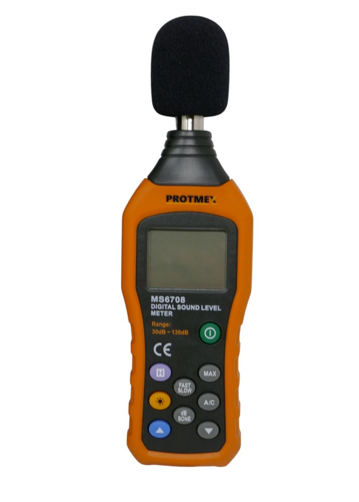 Protmex Sound Level Meter Digital Sound Level Meter Reader PT6708