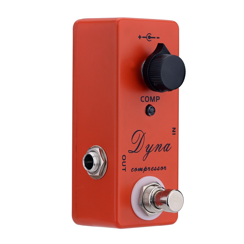 Compressor Electric Guitar Effects Pedal Mini Single Effect True Bypass Orange