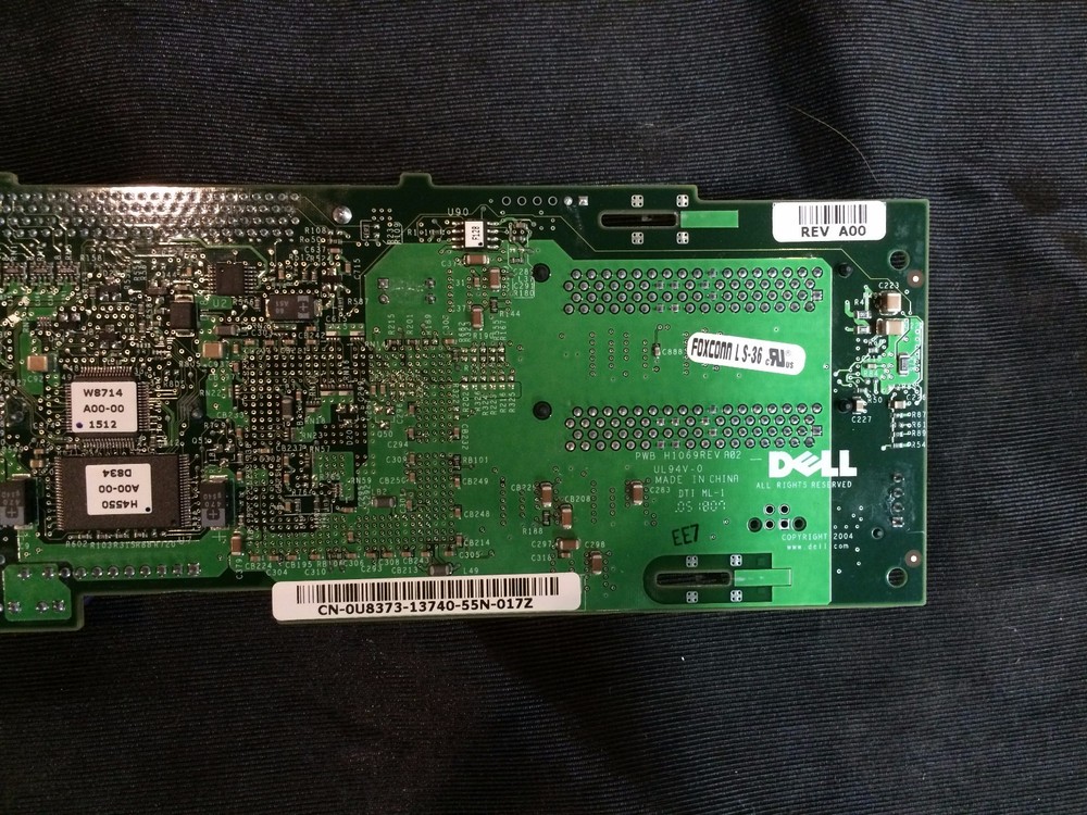 DELL K8987 POWEREDGE 2850 PE2850 BACKPLANE RISER Plus 2 extra Dell riser boards