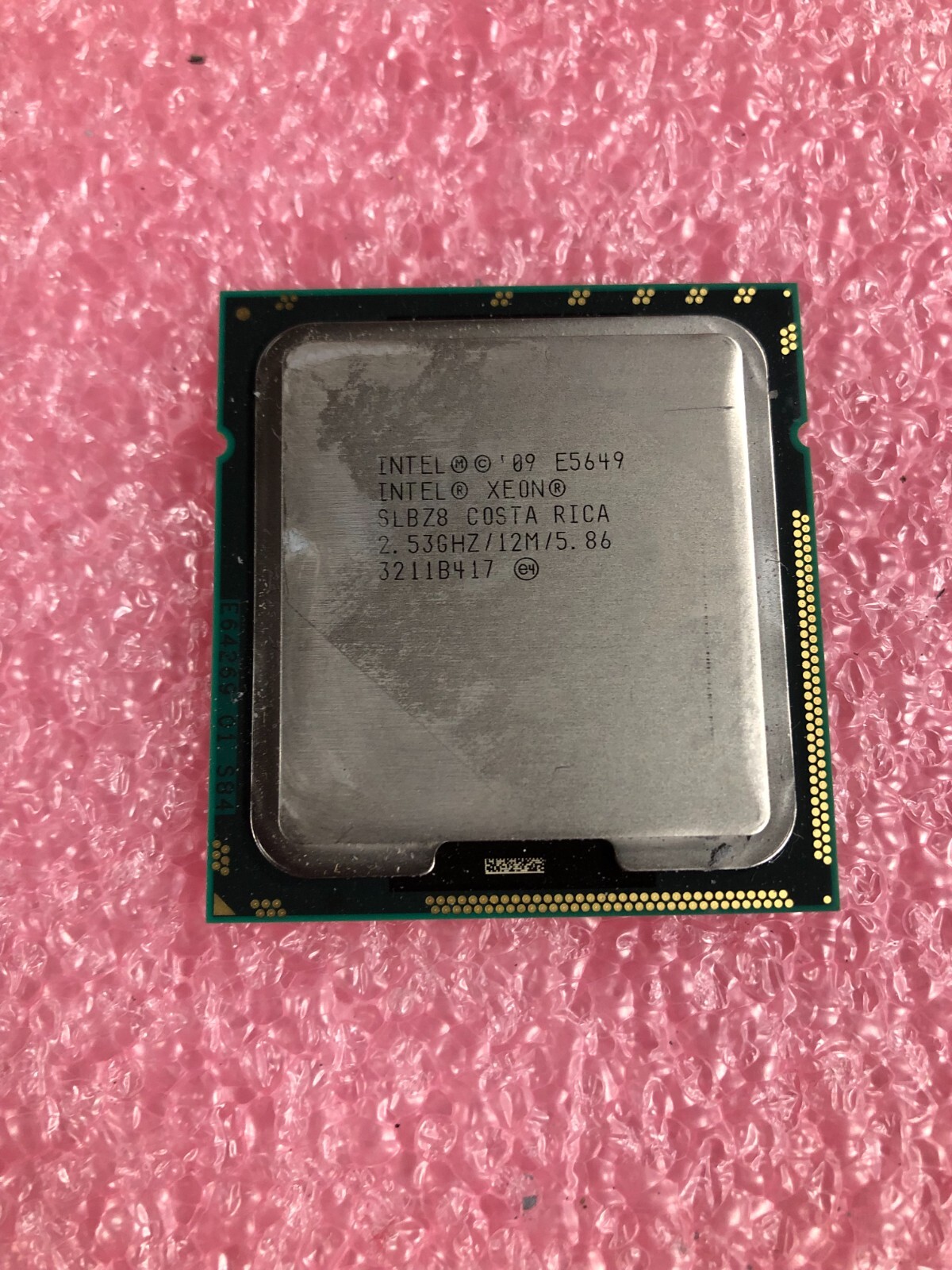 SLBZ8 Intel E5649 2.53GHZ 12MB 6C PROCESSOR