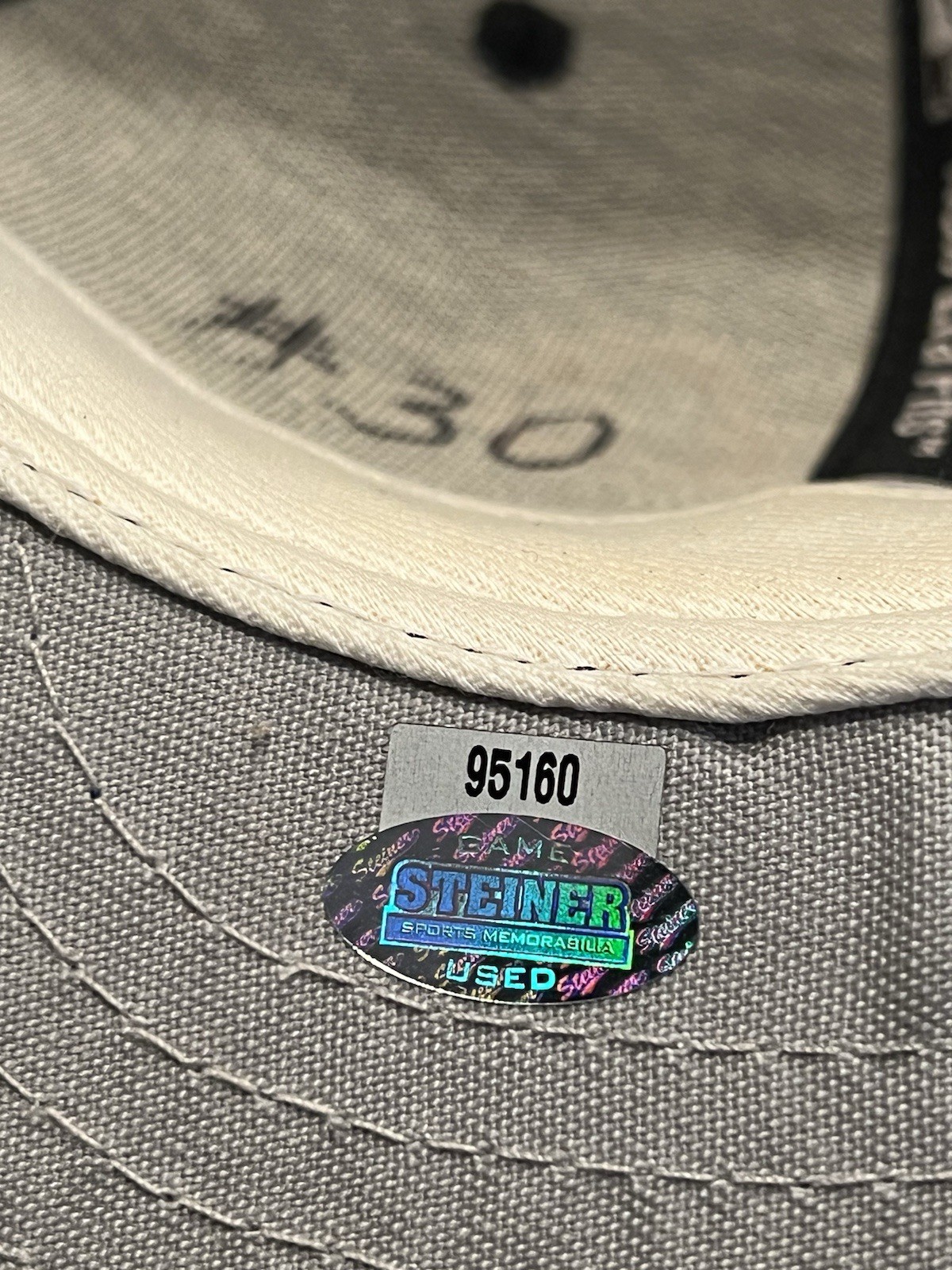 CLIFF FLOYD Game Used Hat/Cap ST LUCIE METS : 2006 Rehab NY Mets STEINER LOA