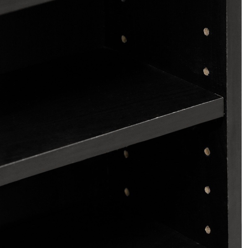 Multimedia Storage Tower Adjustable Shelves Space Saving Organizer CDs DVDs New