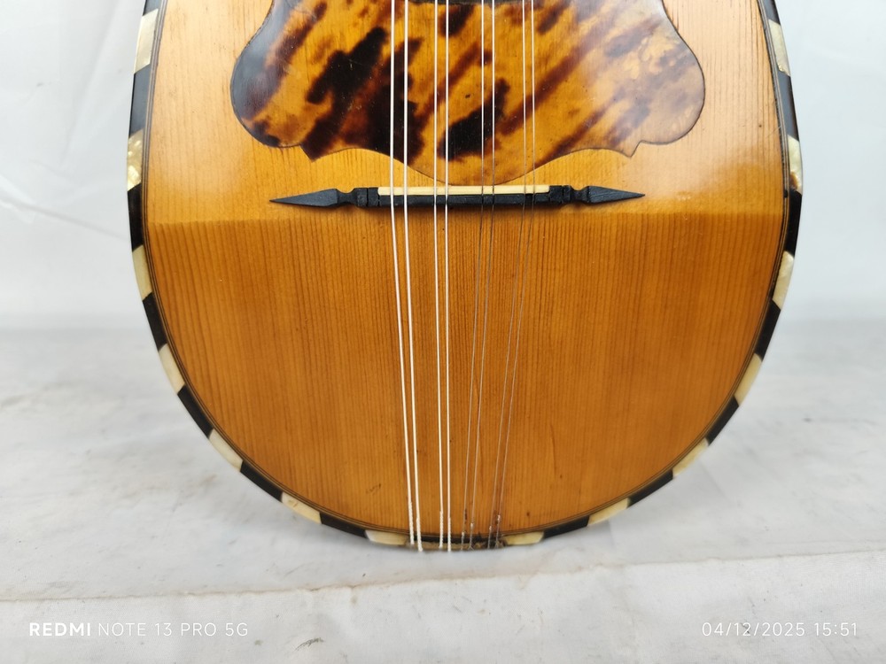 Mandolin 4/4 Francesco Perretti E Figli 1890 Naples 曼陀林 만돌린マンドリン