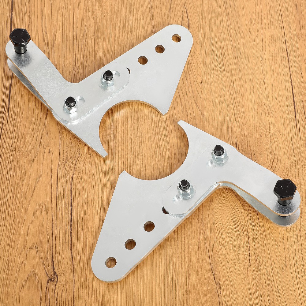 New Universal Coilover Shock Mount Kit Adjustable Rear Lower Brackets