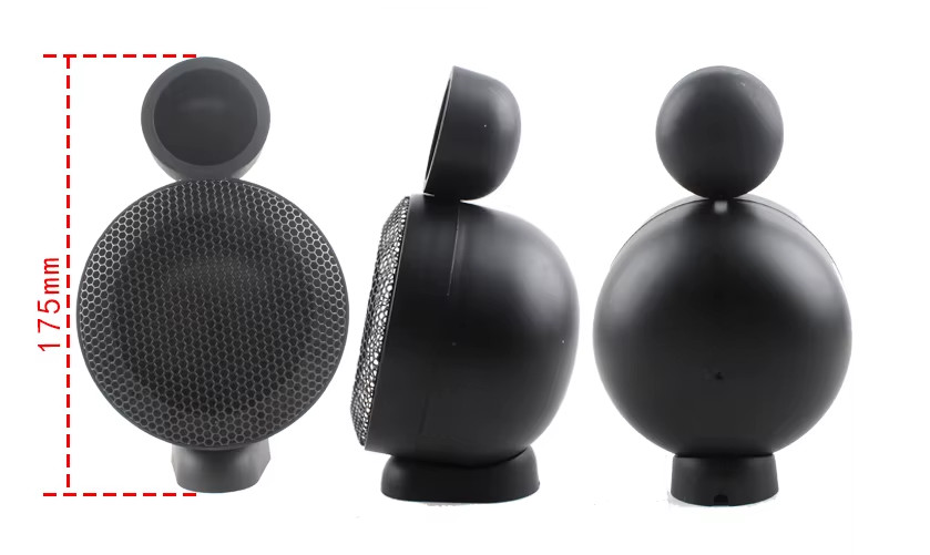 Tweeter Pods for Midrange & Tweeter 2-Way Plastic Speaker Bracket Enclosure