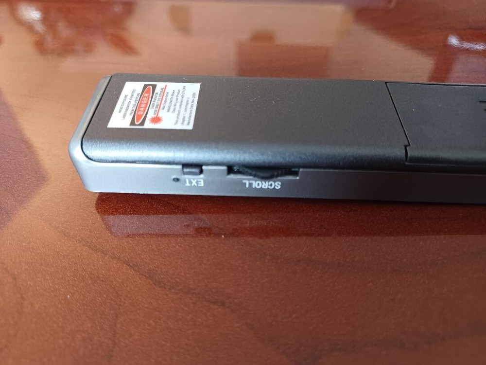 Leed's IR Laser Presenter Pointer - Mouse Control USB Base Manual CD Drivers VGC