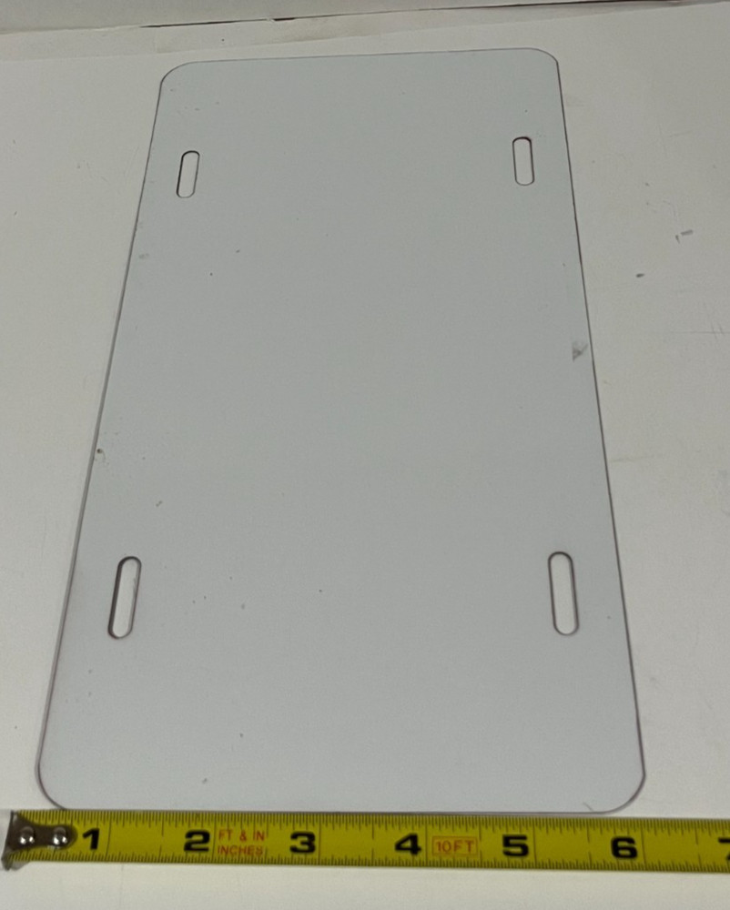 KISS World Domination Tour w/ Aerosmith 2003 to 2004 License Plate