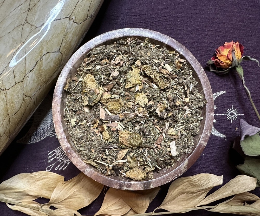 Valkyrie Invocation And Offering Herbal Blend, Handmade, Incense, Bath Soak
